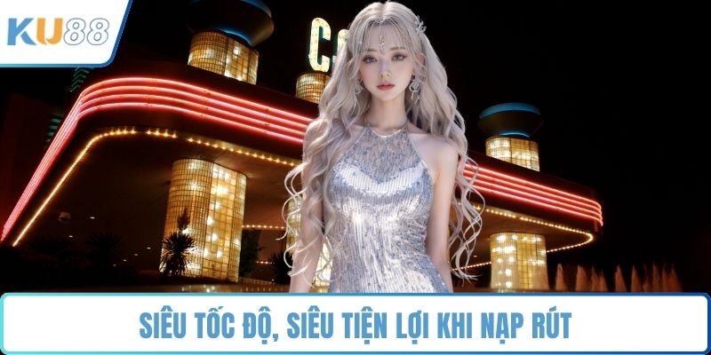 Siêu tốc độ, siêu tiện lợi khi nạp rút